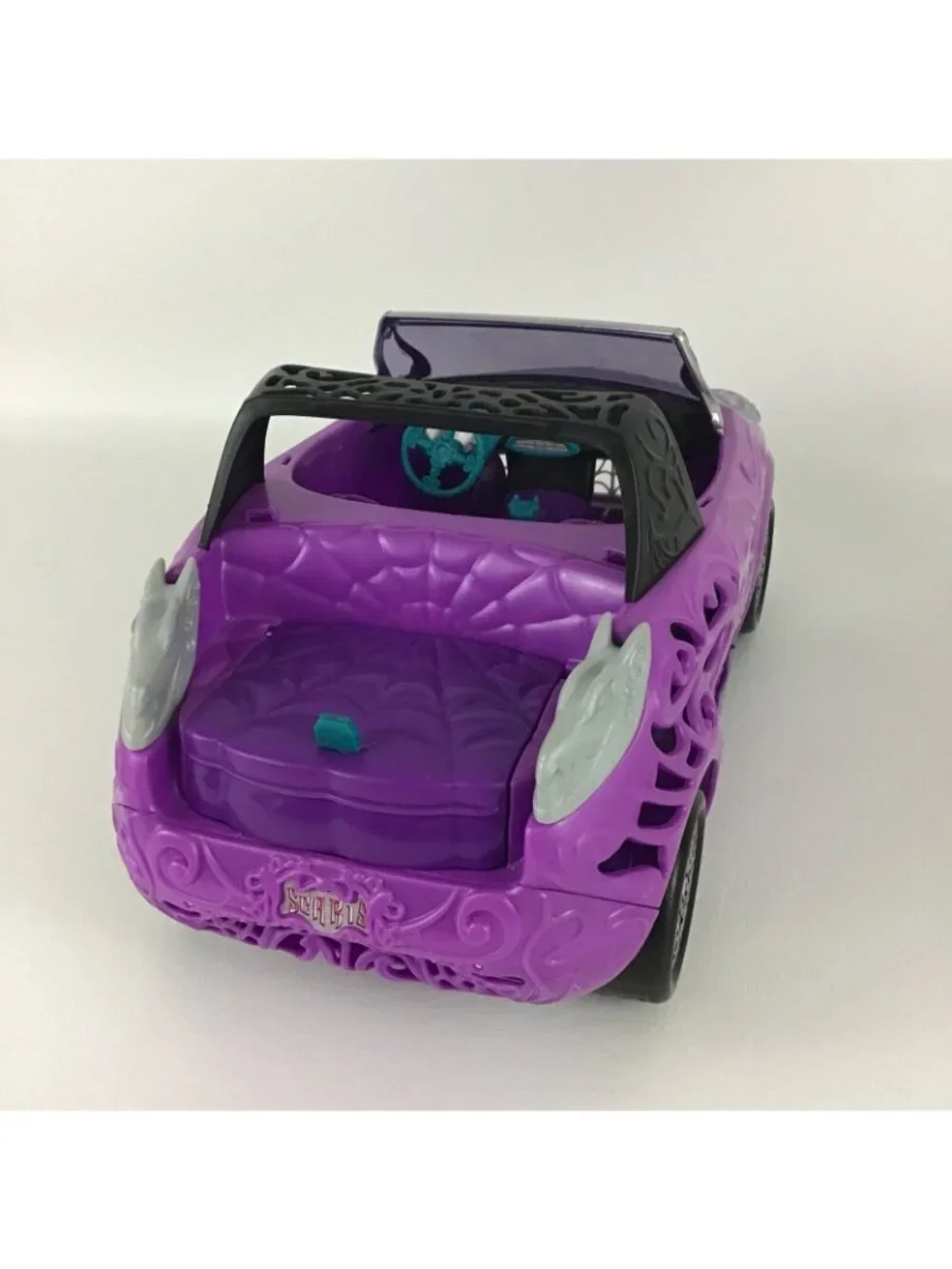 Monster High Scaris City of Frights Purple Convertible Car Toy Doll Size Mattel